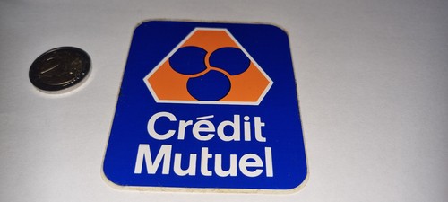 Autocollant credit mutuel - credit,