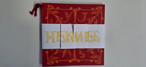 Hermes cartes voeux - hermes, (e)