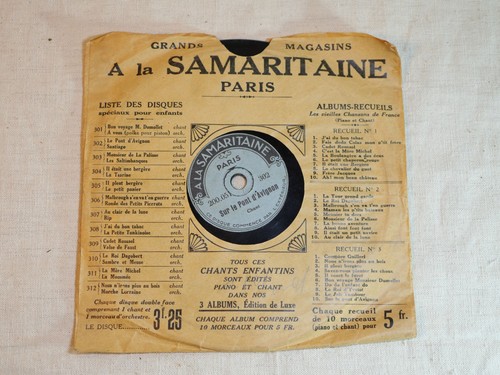 Rare petit disque - rare, 78t