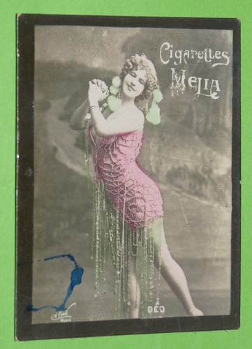 Photo 1910 cigarettes - cigarettes, card