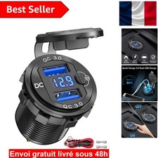 Prise USB étanche 12V avec