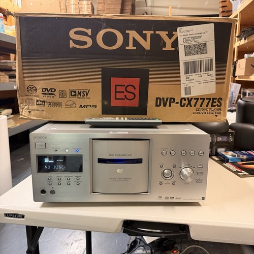 Sony dvp cx777es - dvp-cx777es, player