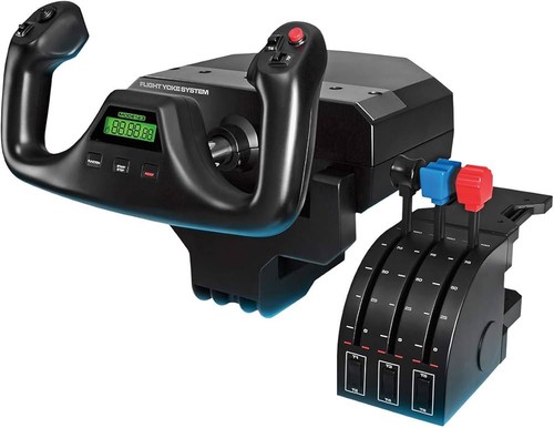 Logitech pro saitek flight - logitech,