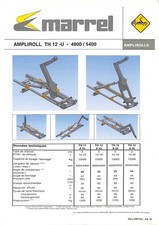ANDRÉZIEUX -BOUTHÉON ( 42 ) MARREL AMPLIROLL TH 12 U / PROSPECTUS  100 g  2009