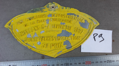 Ancienne plaque concours - ancienne,