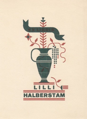 Exlibris bookplate hellmuth - exlibris,
