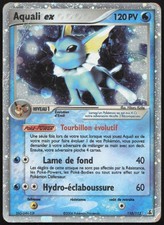 Carte Pokémon Aquali ex 110/113 Holo   Espèces Delta Français