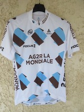 Maillot cycliste AG2R LA MONDIALE 2013 UCI World Tour ODLO shirt jersey trikot L