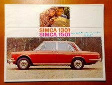 catalogue  publicité SIMCA