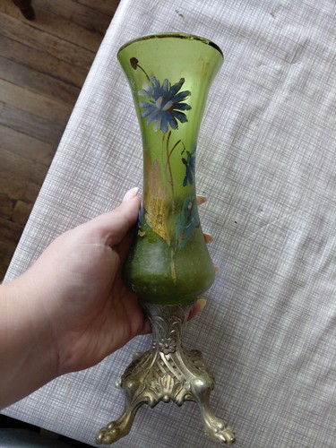 Vase soliflore verre vert - soliflore,