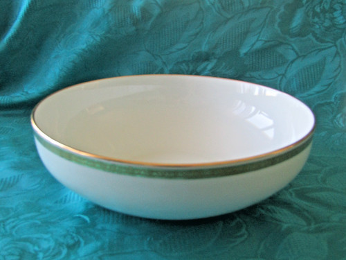 Saladier rond porcelaine