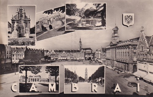 Carte postale ancienne nord - carte,