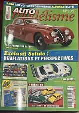 Auto Modélisme 205 Octobre 2014 Spark Minichamps Norev Solido Élite Hot Wheels