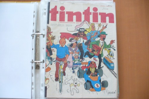 Rare ancien journal - journal, tintin