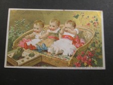 Chromo GUERIN BOUTRON - les trois bebes