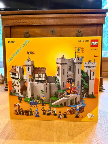 Lego icons château des - château,