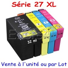 T27 XL ( non OEM ) Pack de 5 cartouches compatibles imprimantes Epson WorkForce