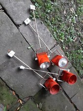 rare 4 lampes vintage de