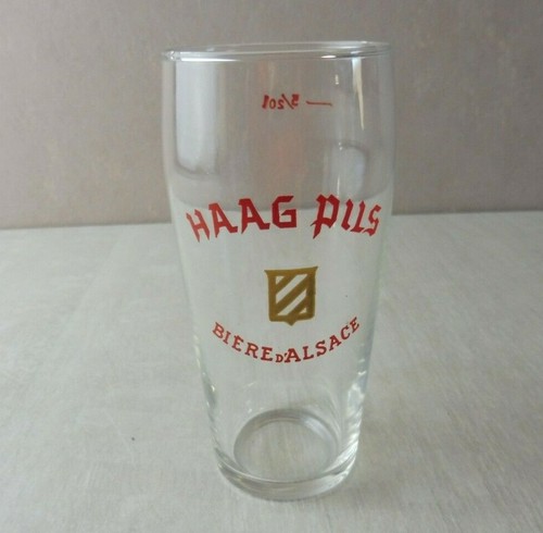 Ancien verre bière - à,