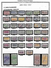 LOT SOCIO-POSTAUX ALSACE LORRAINE VOIR DESCRIPTION