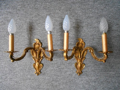 Paire appliques anciennes - paire, d’