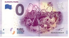 BILLET EURO SOUVENIR 0 EURO - EUROPA PARK  2019-4