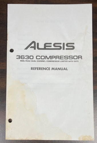 Alesis 3630 compressor - alesis,