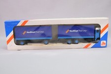 LG1734 LION TOYS Semi remorque Mercedes Benz Nedlloyd Road Cargo metal