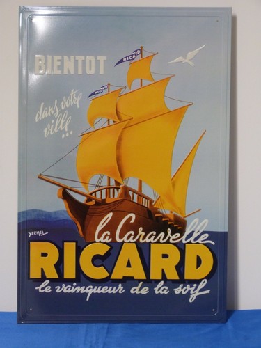 Grande plaque publicitaire - , en