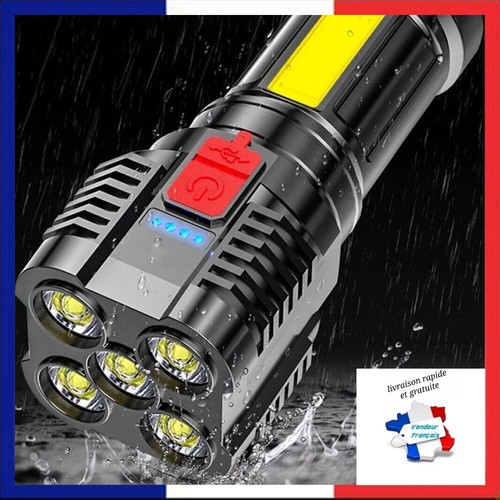 Lampe torche led - torche,