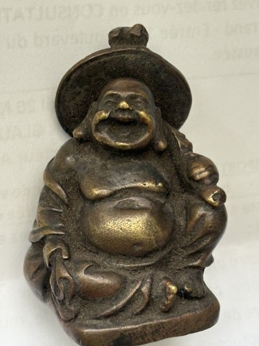 Bouddha bronze poids - en,
