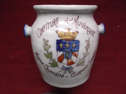 Pot confiture ancien grès - confiture,