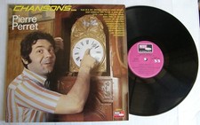 PIERRE PERRET (LP 33T)  CHANSONS