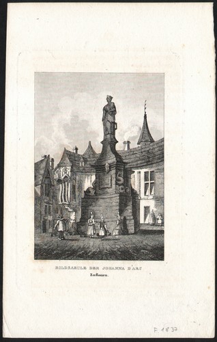 Xixe gravure originale - originale, rouen