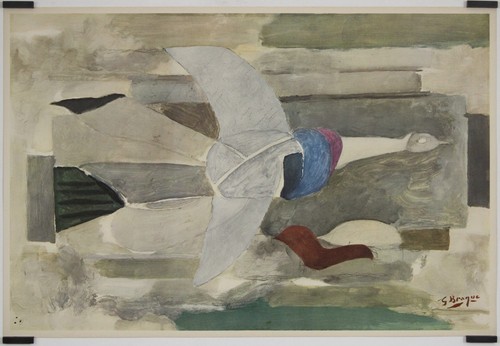 Braque georges composition aux - braque,