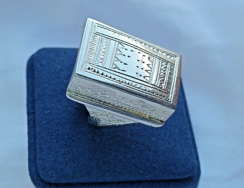 Grosse chevalière argent - grosse,