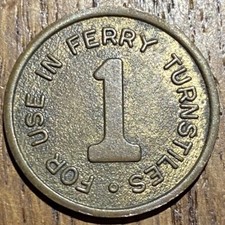 JETON TOKEN SIDNEY HARBOUR FERRIES PTY. (750) RARE !! AUSTRALIE AUSTRALIA