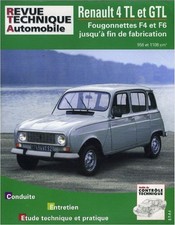 rta revue technique manuel atelier réparation entretien etude mta renault 4 L