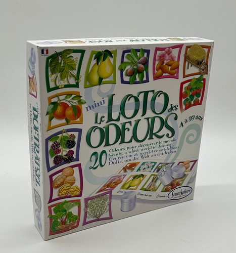 Mini loto des odeurs jeu - des,