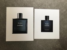Cartes Bleu de Chanel (2 cartes différentes)