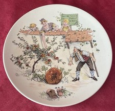 BELLE ASSIETTE EN FAIENCE DE