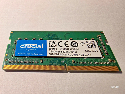 8go ram crucial ct8g4sfs824a - 8go,