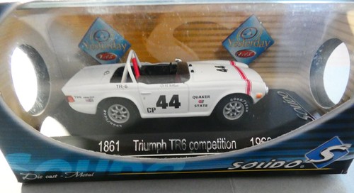 Rare solido triumph tr6 - rare,