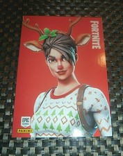 Panini Fortnite Trading Cards / Series 1 / EPIC : RED - NOSED RAIDER 189 : NEW