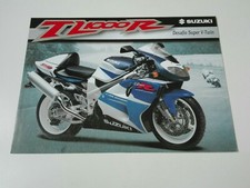 Suzuki TL 1000 R de 1998 Espana Prospectus Catalogue Brochure Moto