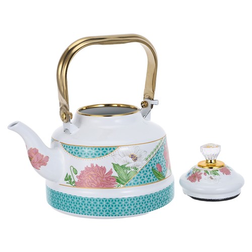 Théière vintage fleurs - ,