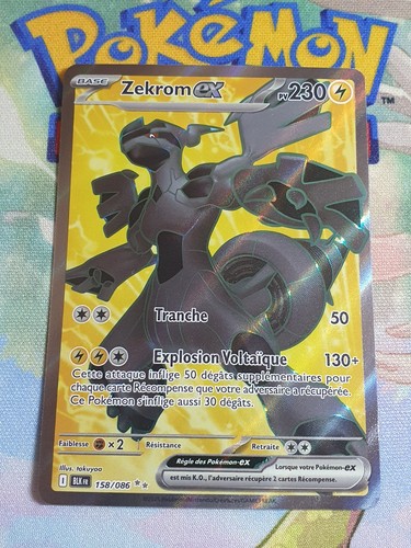 Carte pokemon zekrom blk - ex,