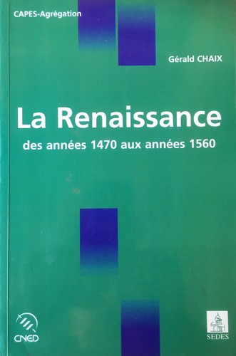 Gérald chaix la renaissance - chaix,