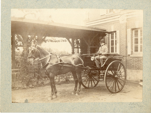 Voiture cheval 1891 - voiture,