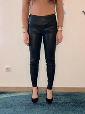 Luxe legging cuir - legging, noir